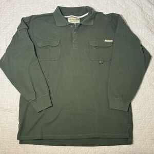 Allagash Brand Mens XXL Organic Cotton Field Safari Hunting Outdoor Shirt Pocket